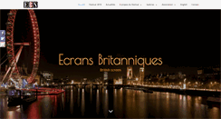 Desktop Screenshot of ecransbritanniques.org